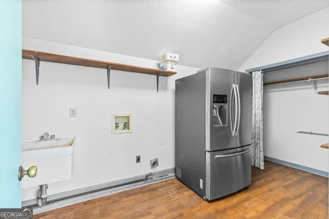 a view of a golf course with a lake