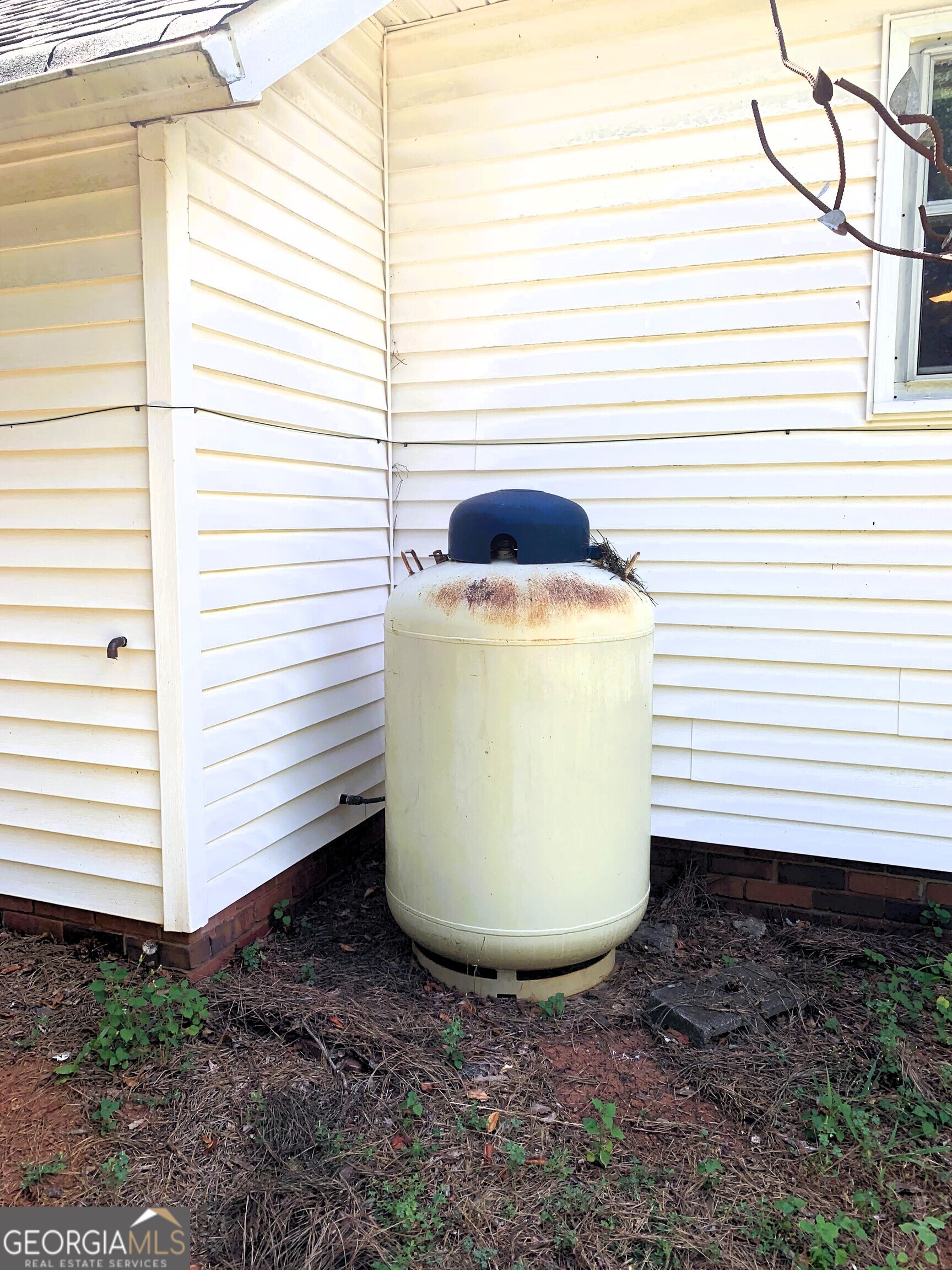 4170 Hollonville Road Williamson, GA 30292 - Photo 76 of 132 a view of a backyard with plants and white chairs
