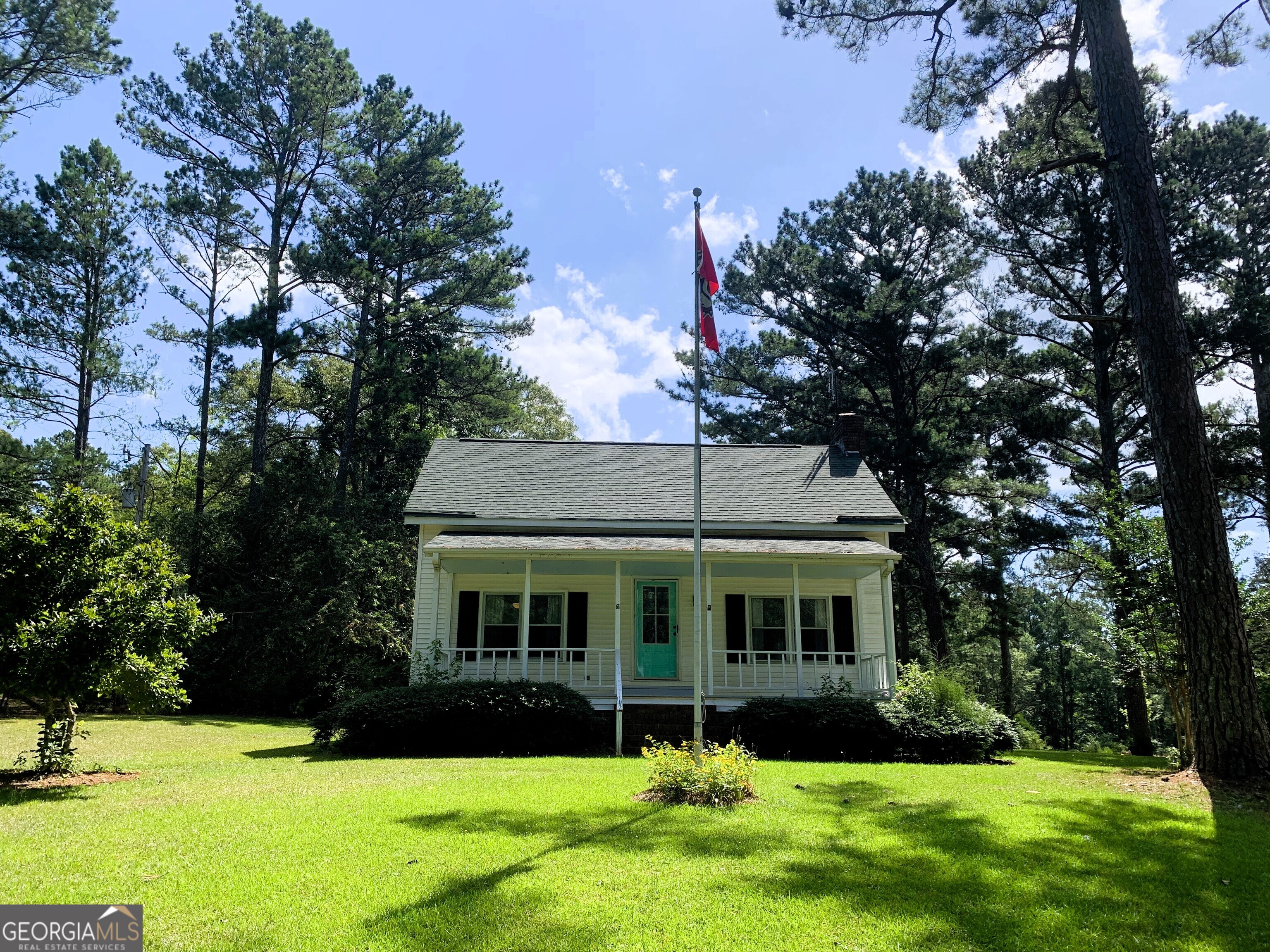 4170 Hollonville Road Williamson, GA 30292 - Photo 83 of 132 a front view of a house with a yard