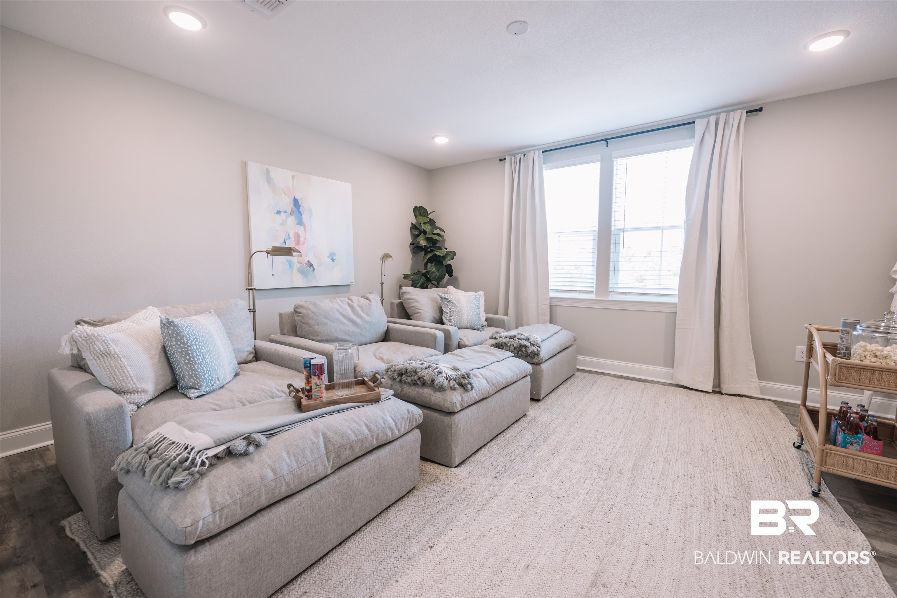 12894 Flanagan Street Elberta, AL 36530 - Photo 19 of 29 Living room with hardwood / wood-style floors