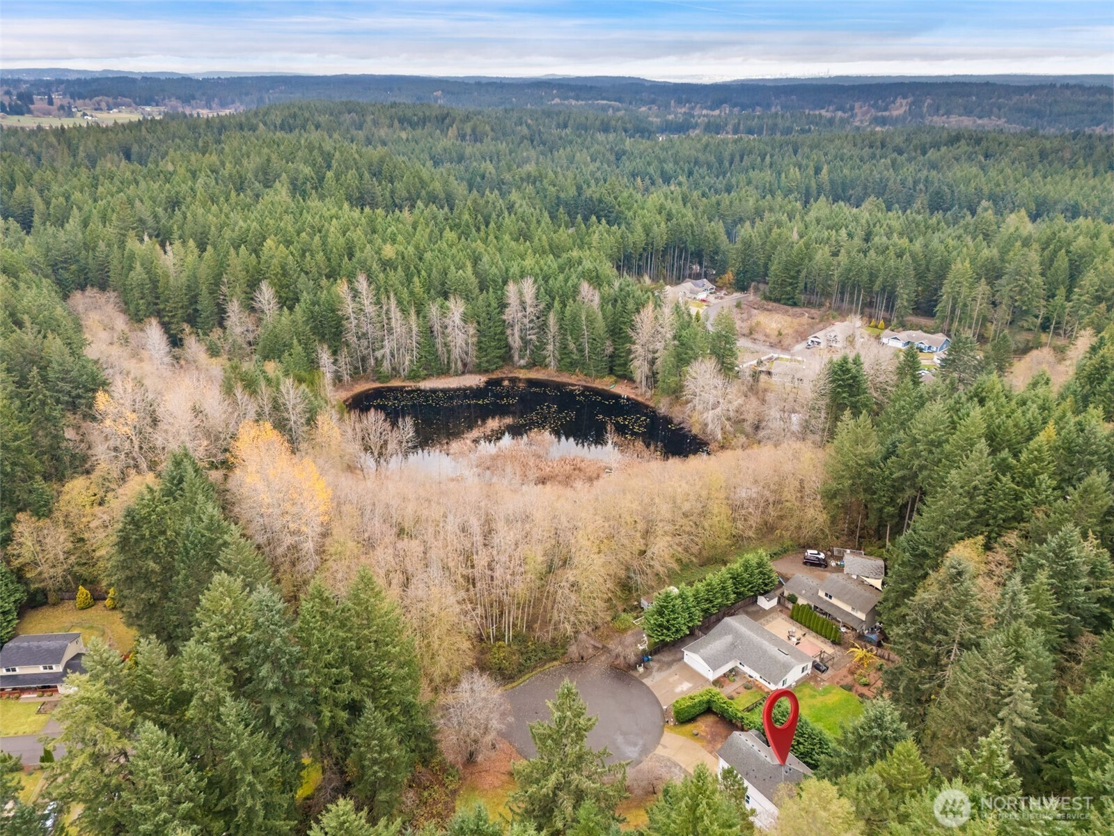 514 Southwest Hipkins Court Port Orchard, WA 98367 - Photo 39 of 39 an aerial view of a house with a yard