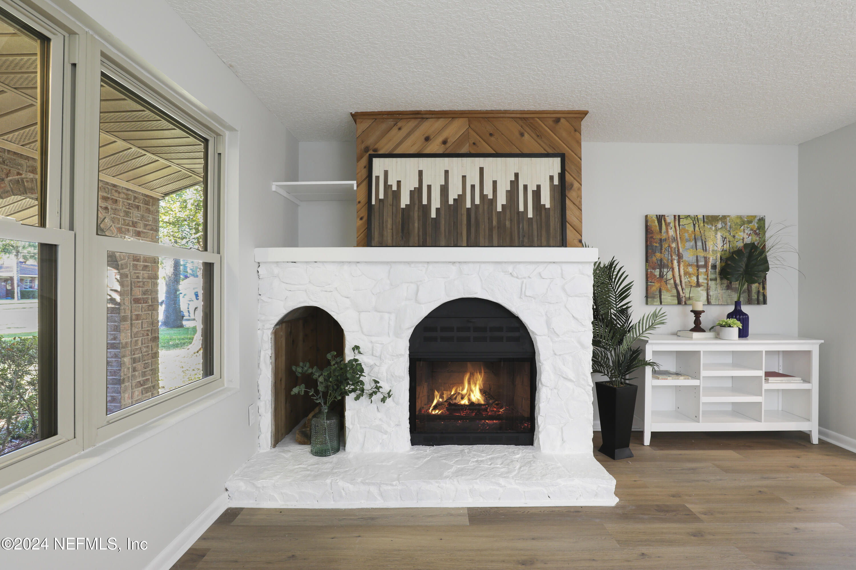 3917 Eunice Road Jacksonville, FL 32250 - Photo 6 of 71 02 Living Room - Fireplace