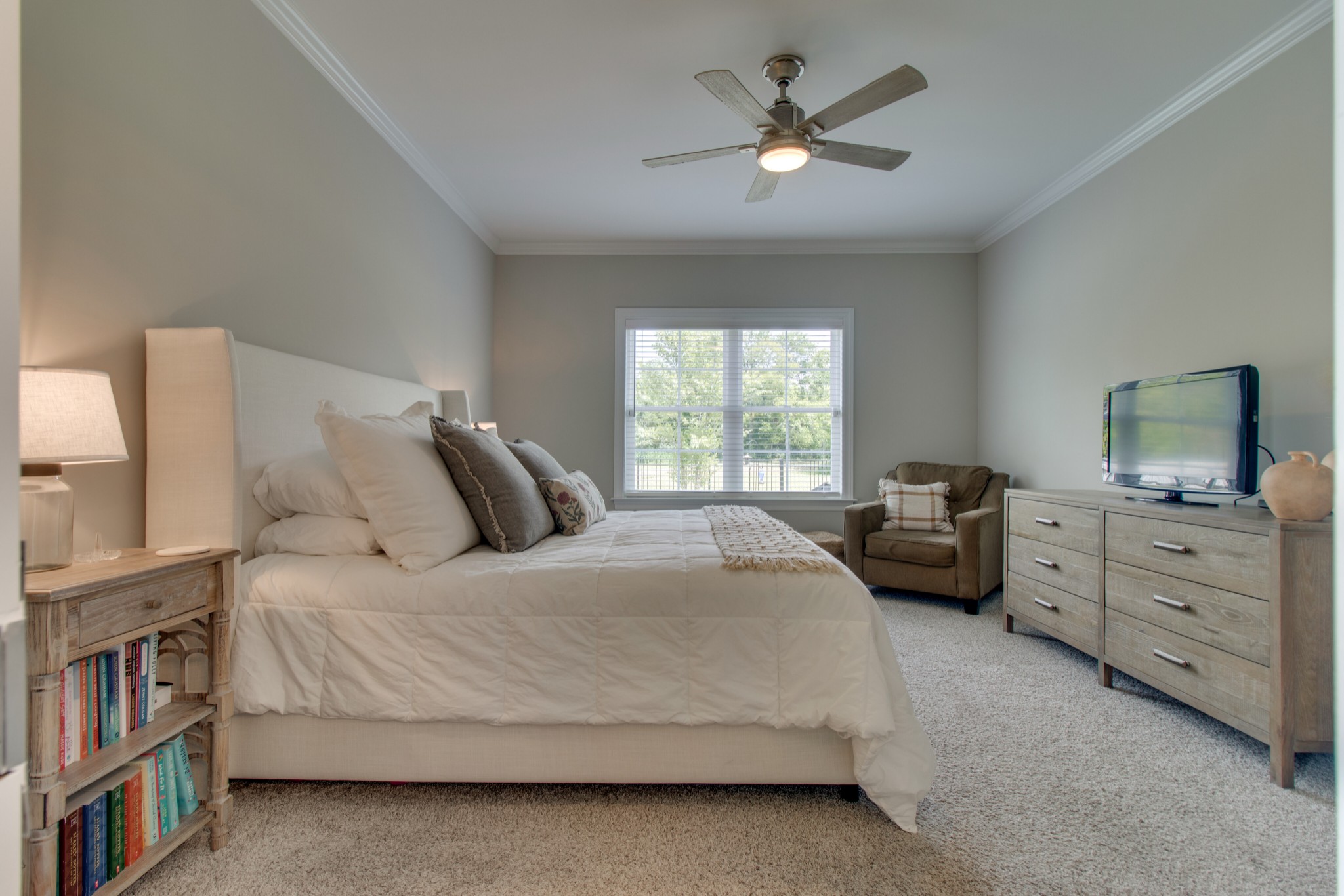 336 Beulah Rose Drive Murfreesboro, TN 37128 - Photo 19 of 42 a bedroom with a bed dresser and a window