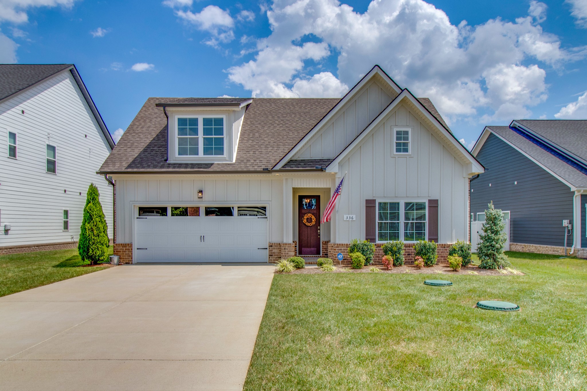 336 Beulah Rose Drive Murfreesboro, TN 37128 - Photo 2 of 42 a front view of house with yard and green space