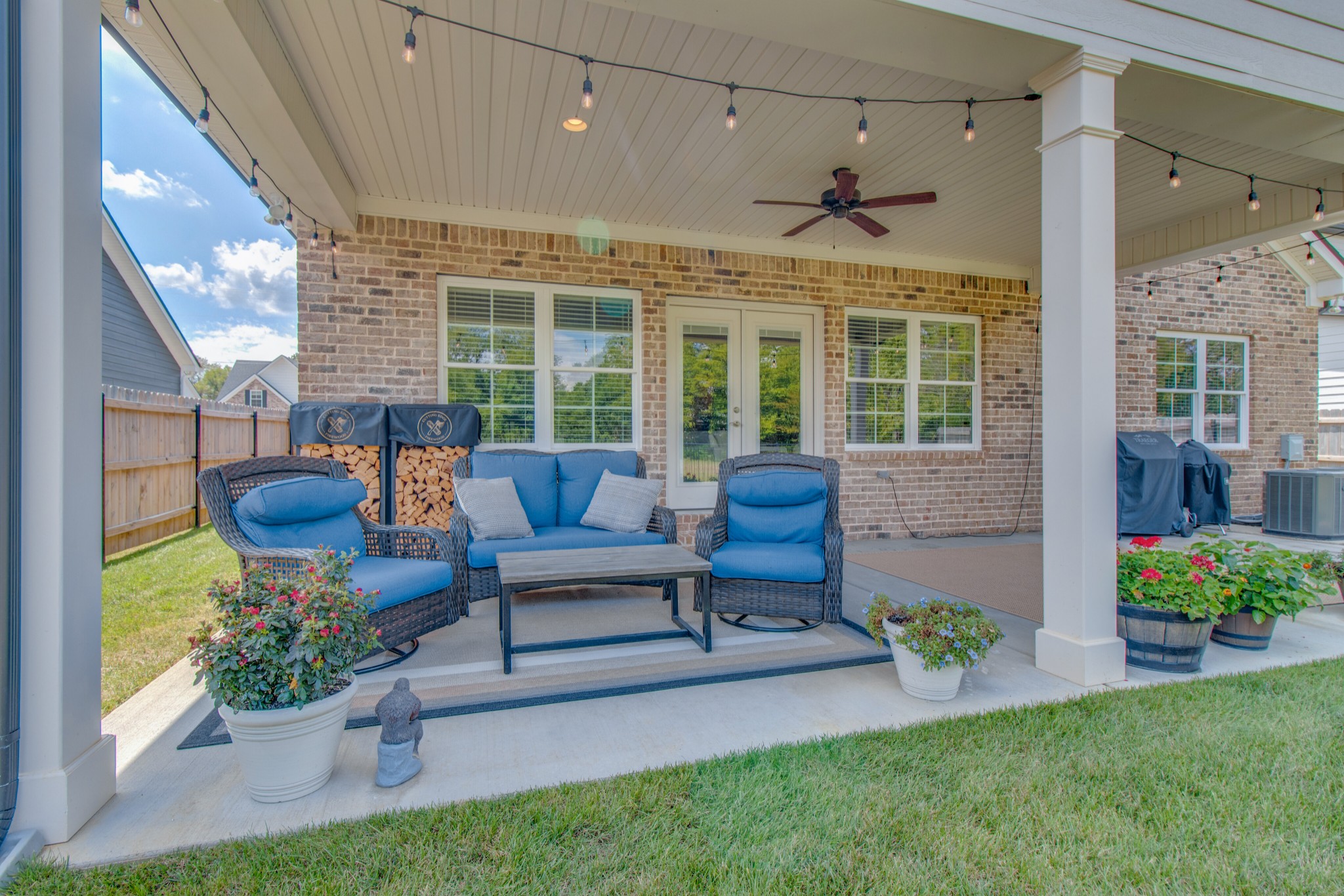 336 Beulah Rose Drive Murfreesboro, TN 37128 - Photo 38 of 42 a view of a house with a backyard and sitting area