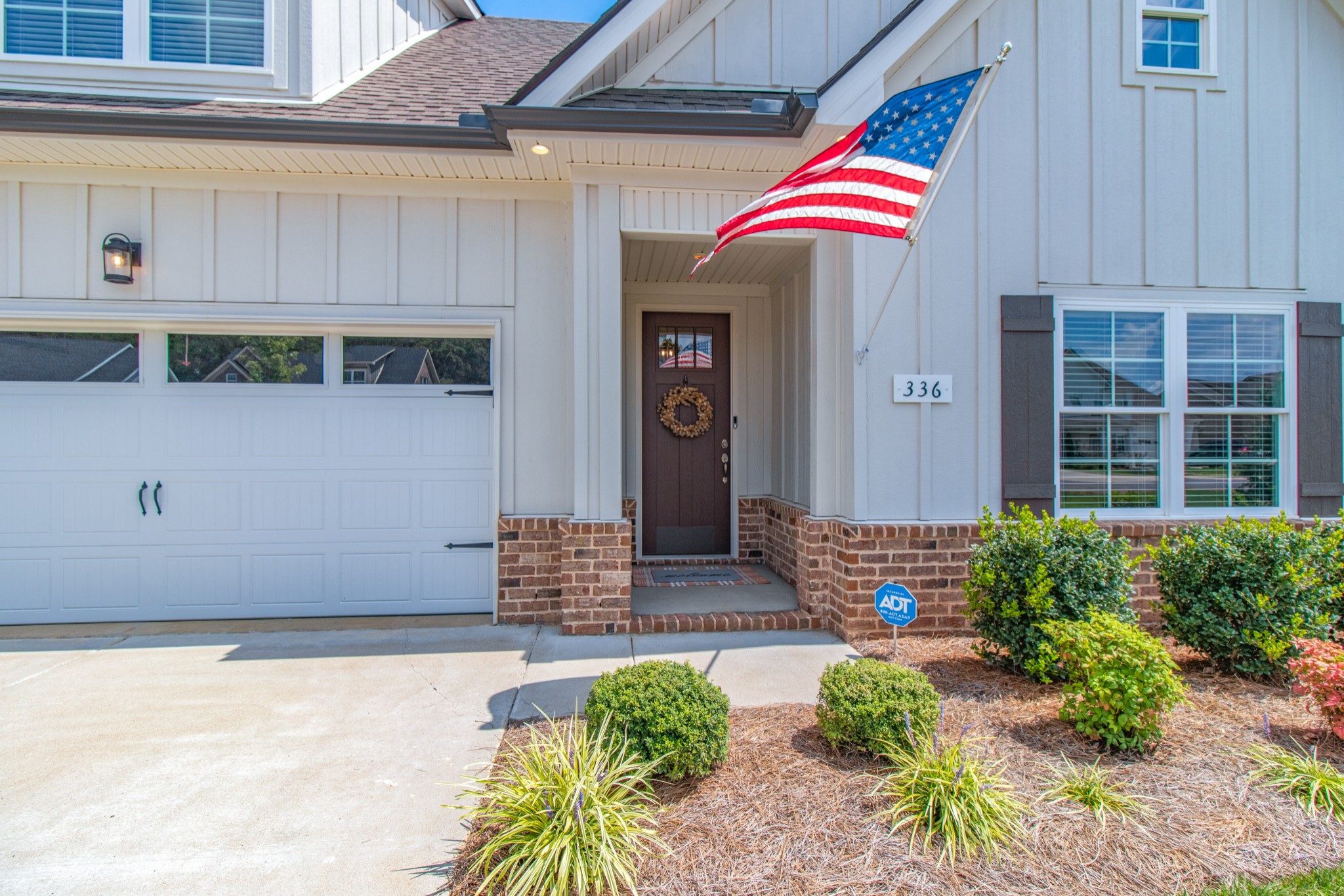 336 Beulah Rose Drive Murfreesboro, TN 37128 - Photo 6 of 42 a front view of a house with a yard