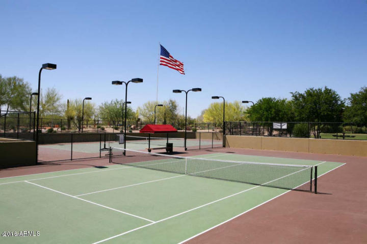3935 East Rough Rider Road, Unit 1382 Phoenix, AZ 85050 - Photo 46 of 46 Aviano Tennis Courts