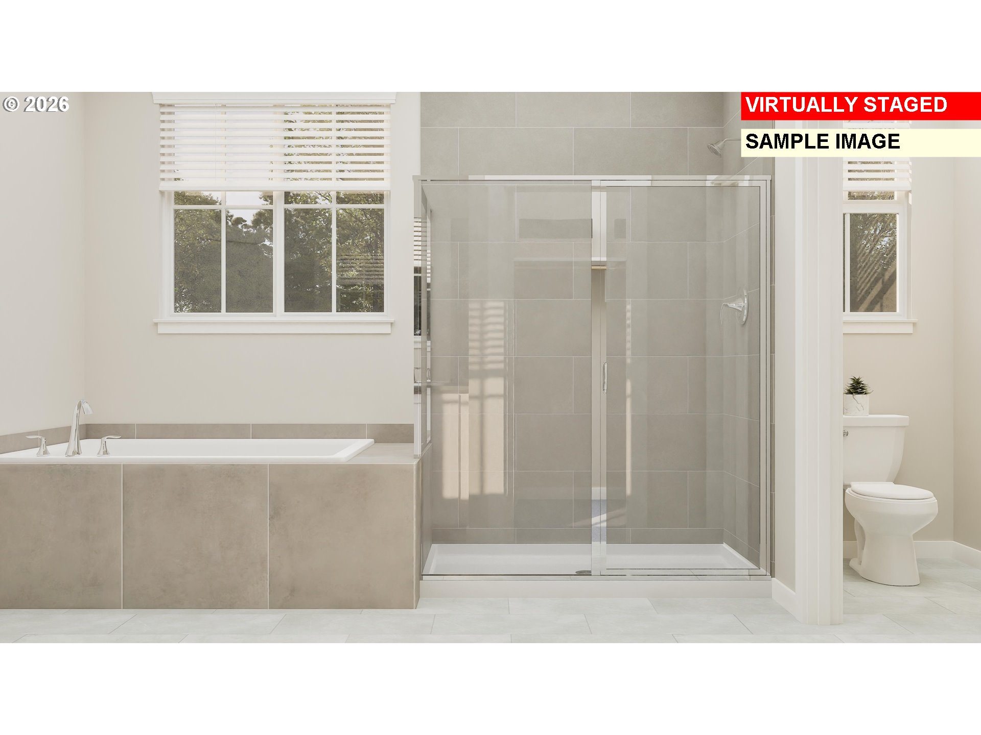 16908 Southwest Lorikeet Lane Beaverton, OR 97007 - Photo 12 of 20 a black and white photo of a bathtub