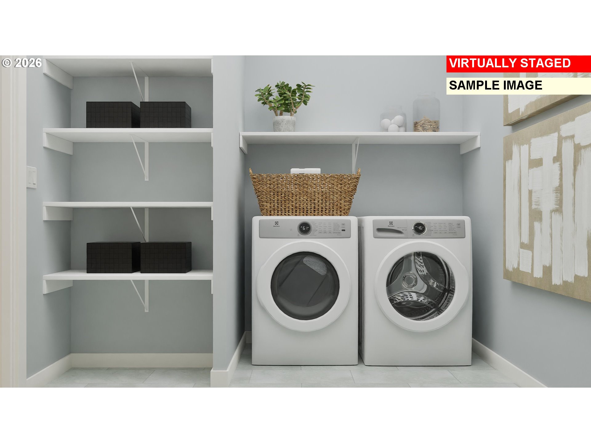 16908 Southwest Lorikeet Lane Beaverton, OR 97007 - Photo 19 of 20 a utility room with dryer and washer