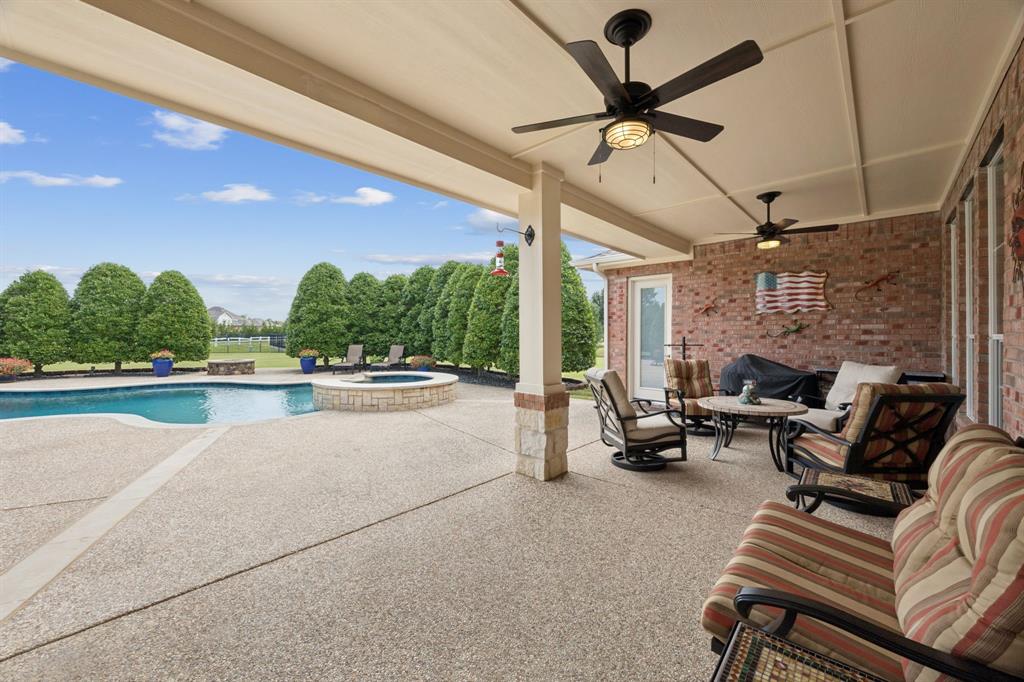 385 Bee Caves Road Lucas, TX 75002 - Photo 26 of 35 Covered Patio