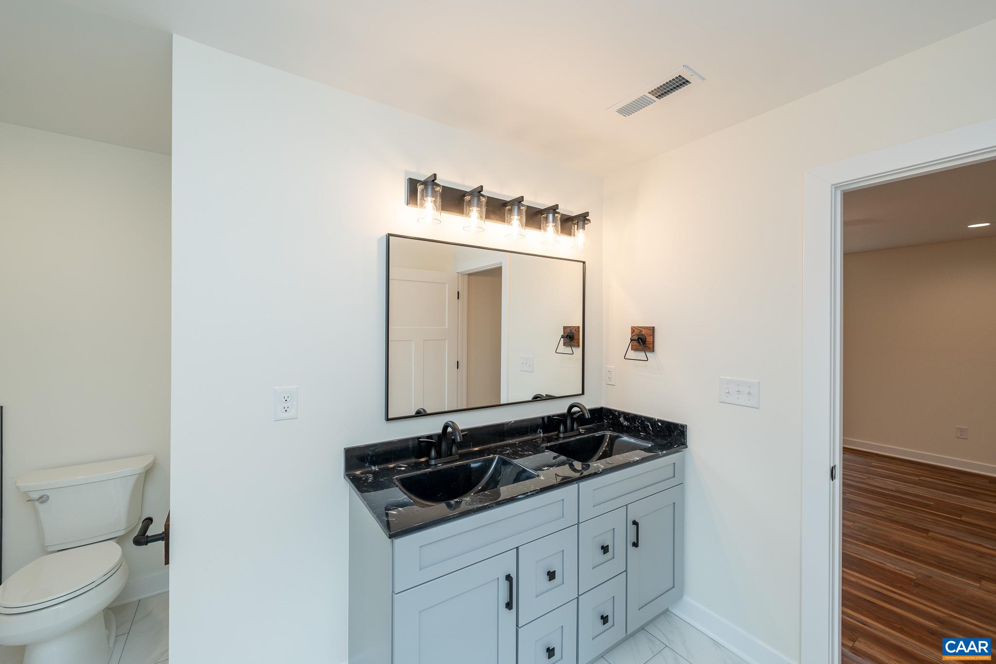 Lot 1 Ivy Road Howardsville, VA 24562 - Photo 20 of 34 a bathroom with a sink and a mirror