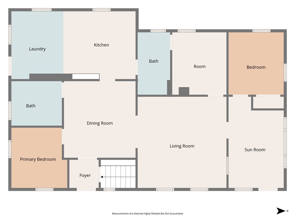 1406 West Walnut Street Bloomington, IL 61701 - Photo 31 of 32 a black and white photo of a living room