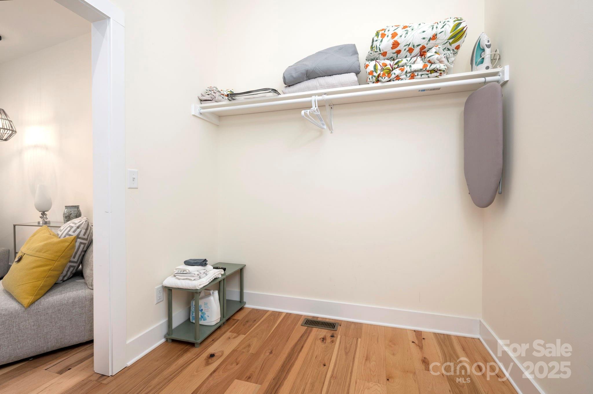 20 Garden Road Asheville, NC 28804 - Photo 22 of 44 a view of a room with wooden floor and furniture