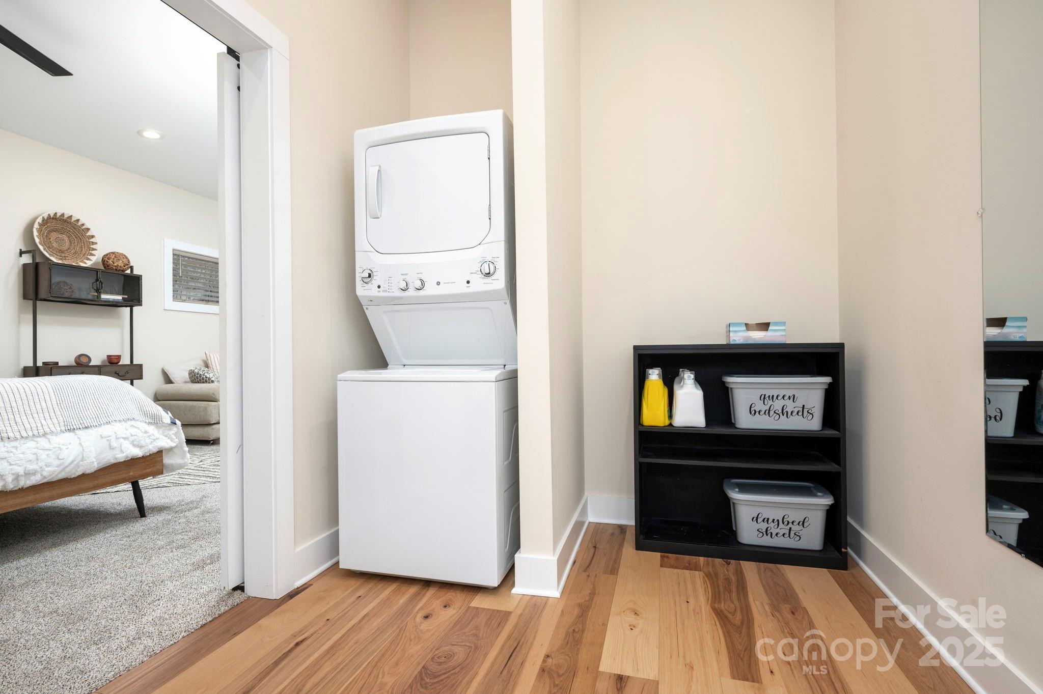 20 Garden Road Asheville, NC 28804 - Photo 40 of 44 a view of a bedroom from a hallway