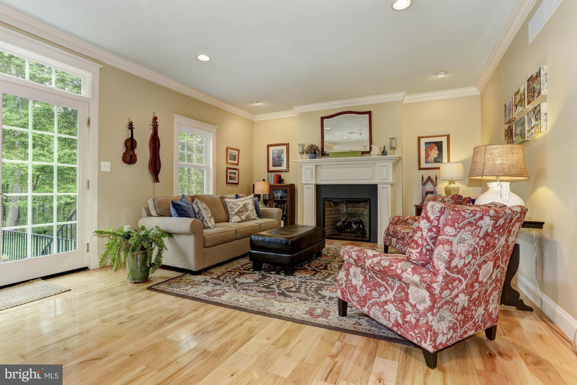 4835 South Polling House Road Lothian, MD 20711 - Photo 14 of 29 Family Room w/Gas Fireplace