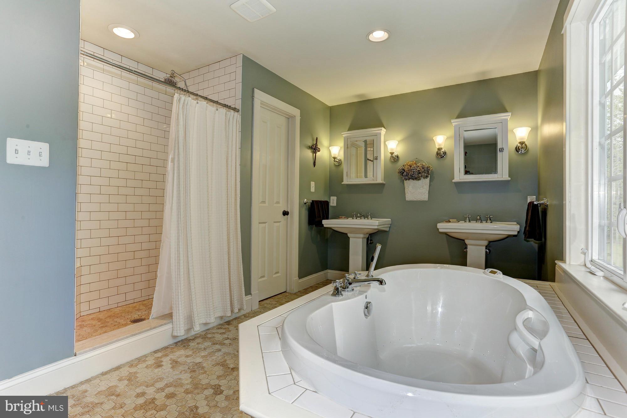 4835 South Polling House Road Lothian, MD 20711 - Photo 20 of 29 Large Tiled Shower & Jetted Tub