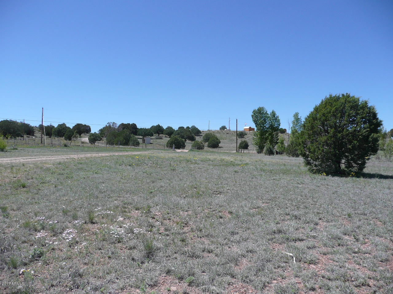 425 Rolling Hills Road Young, AZ 85554 - Photo 3 of 11 Center of lot towards entry gate