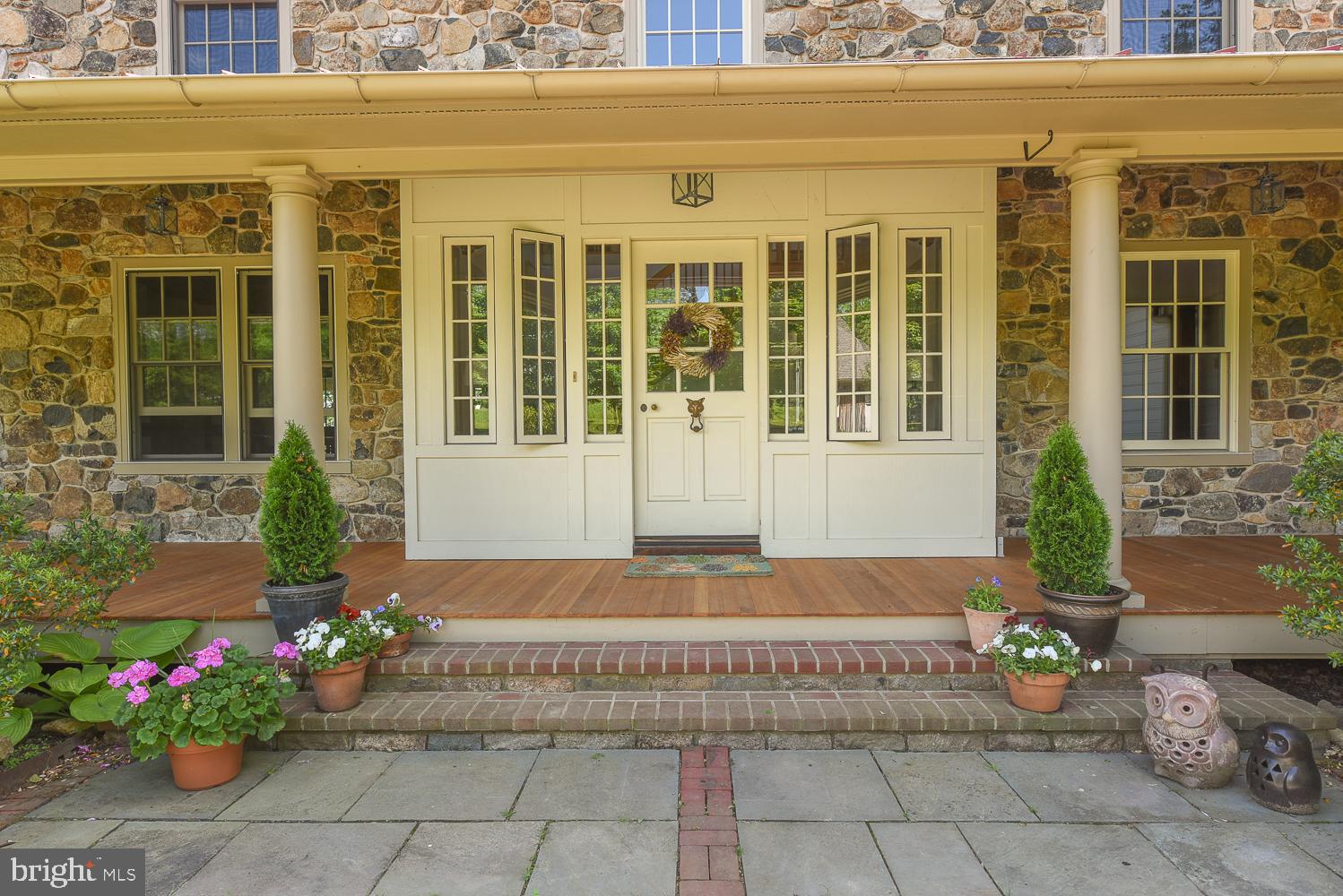 1425 Birchrun Road Chester Springs, PA 19425 - Photo 4 of 59 Welcoming Front Porch with Period Detailing