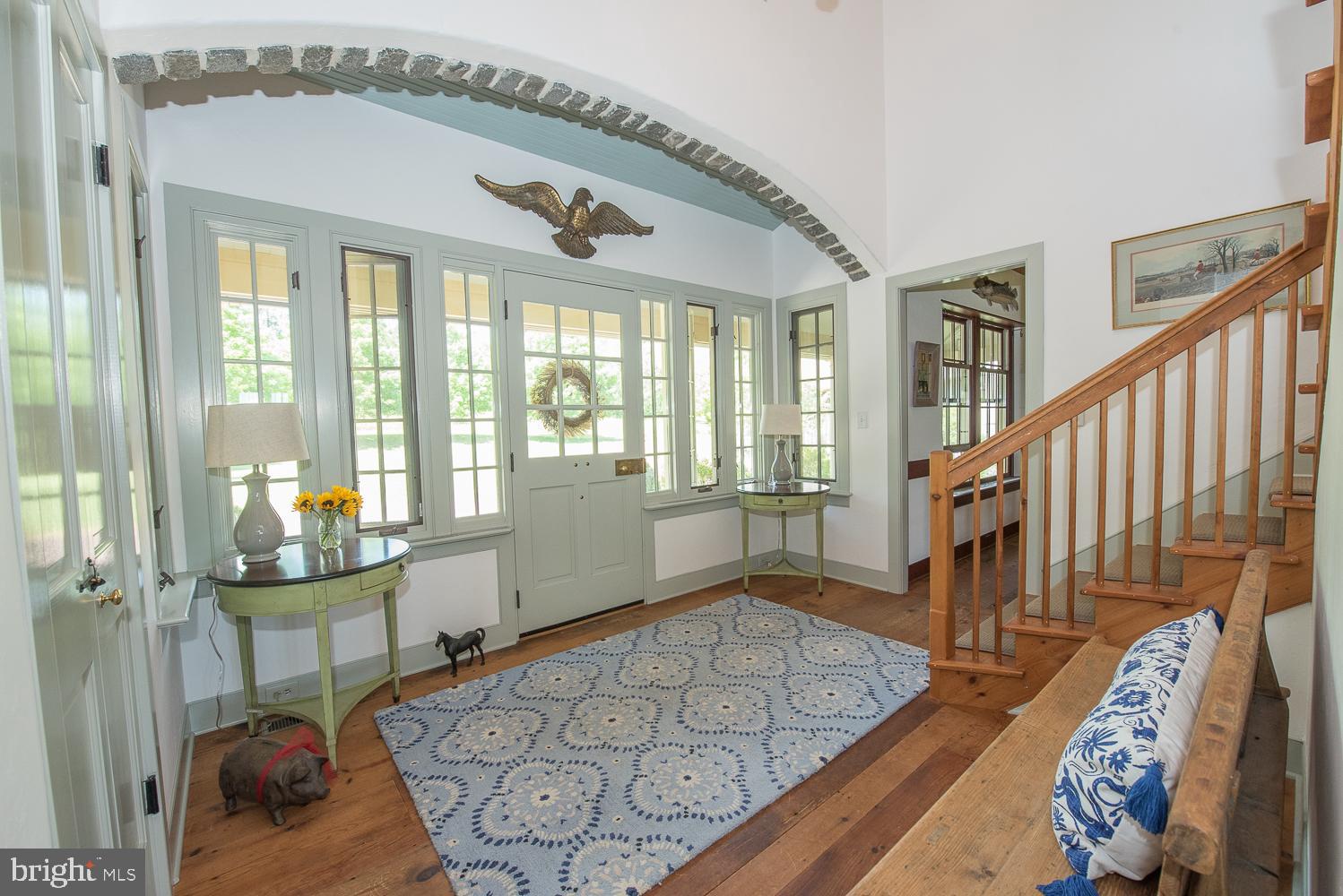 1425 Birchrun Road Chester Springs, PA 19425 - Photo 5 of 59 Elliptical entryway with stone trim
