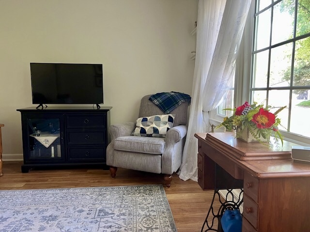 5 Boone Court Normal, IL 61761 - Photo 11 of 29 a living room with furniture and a flat screen tv