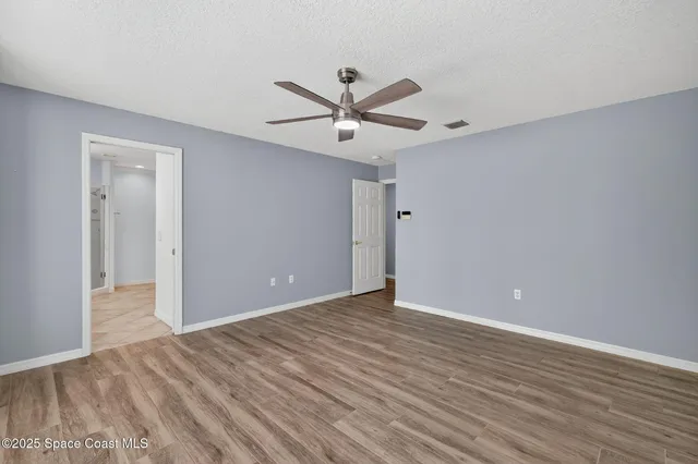 wooden floor in an empty room