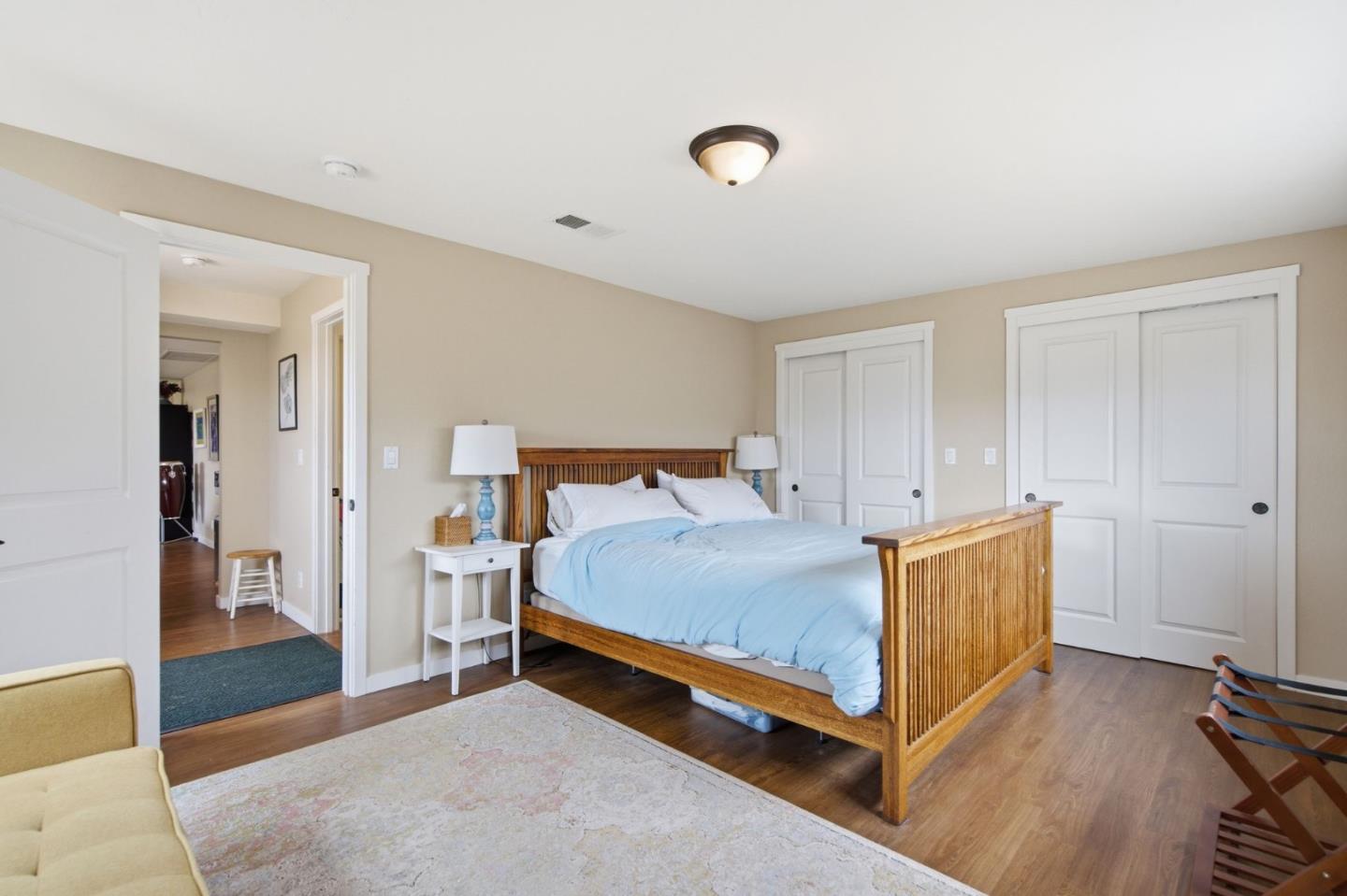 1263 Reservoir Road Pescadero, CA 94060 - Photo 57 of 66 a bed room with a bed and a dresser