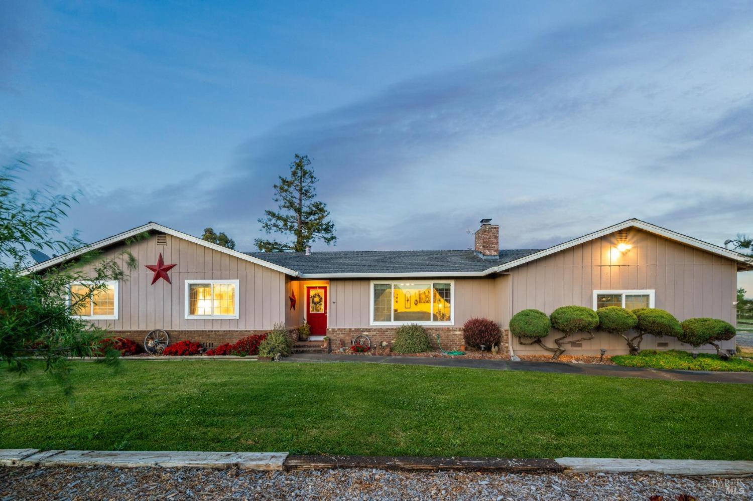 23180 Maffei Road, Sonoma Ca - First time on the market!  Versatile Sonoma Country Property – Home, Barn, Outbuildings