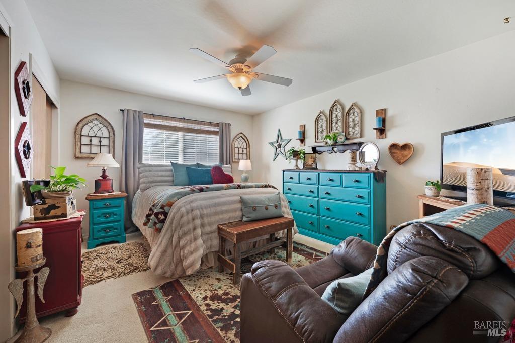 23180 Maffei Road Sonoma, CA 95476 - Photo 23 of 61 Bedroom #2 - dual closets with a view to the front.