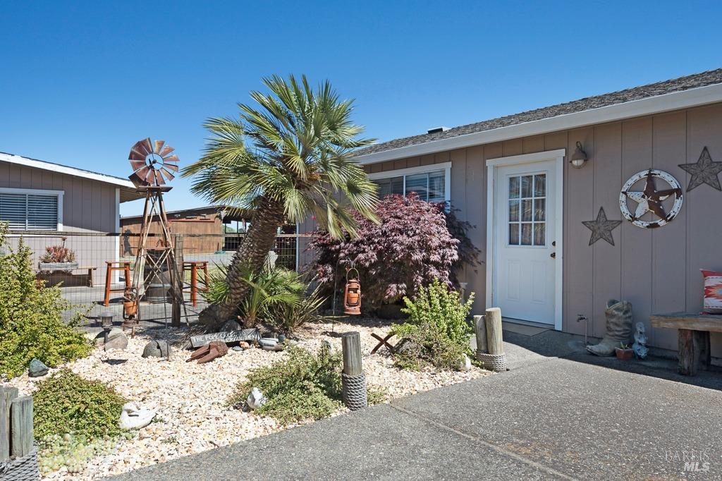 23180 Maffei Road Sonoma, CA 95476 - Photo 42 of 61 Front entrance of Building #1 - rec room + storage