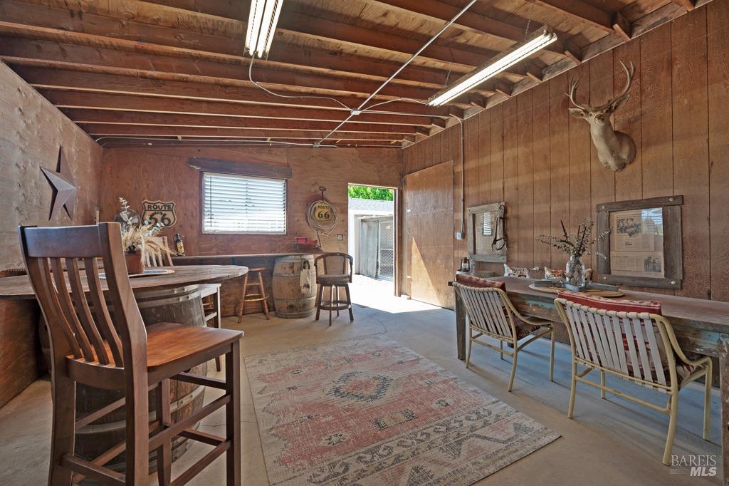 23180 Maffei Road Sonoma, CA 95476 - Photo 49 of 61 Bar looking to backyard.
