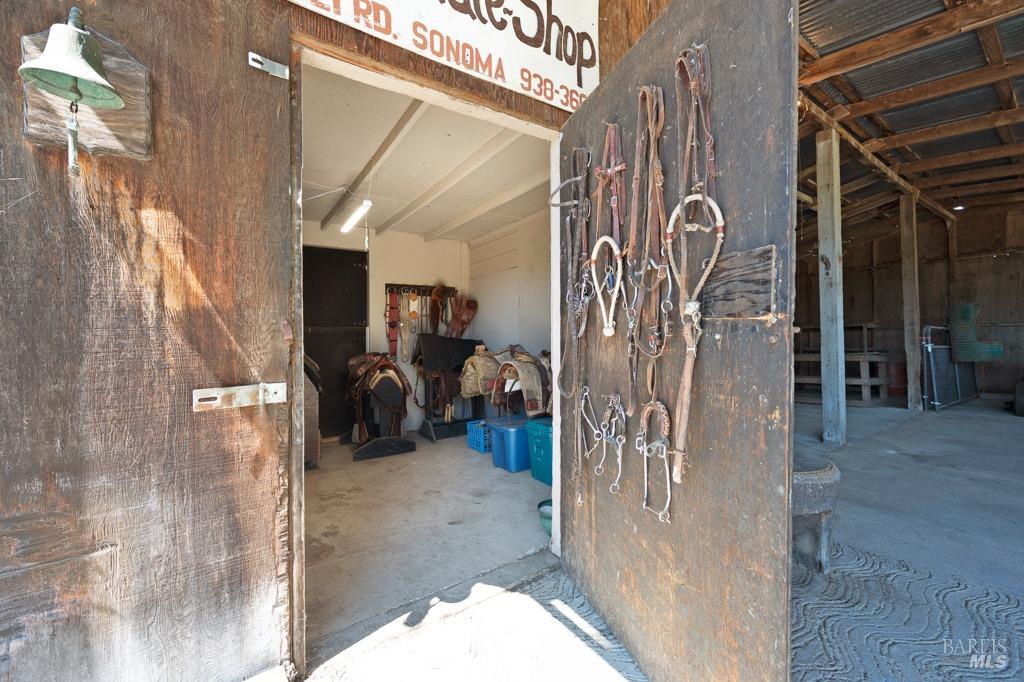 23180 Maffei Road Sonoma, CA 95476 - Photo 59 of 61 Enter the tack room.