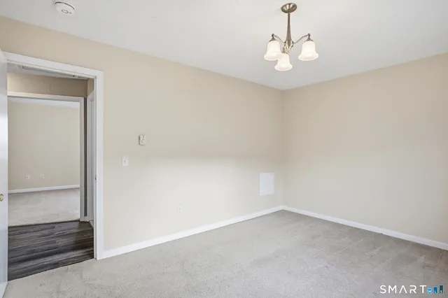 a view of empty room