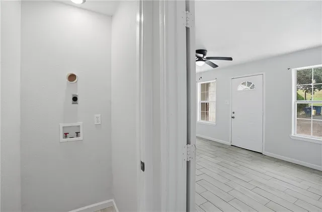 a view of a bathroom with a sink