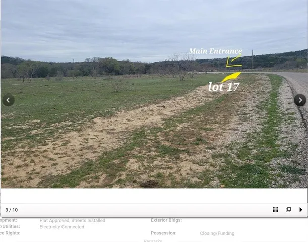 $155,000 | Lot 17 Brazos Mountain Ranch, Mineral Wells, TX 76067