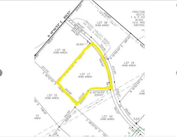 $155,000 | Lot 17 Brazos Mountain Ranch, Mineral Wells, TX 76067