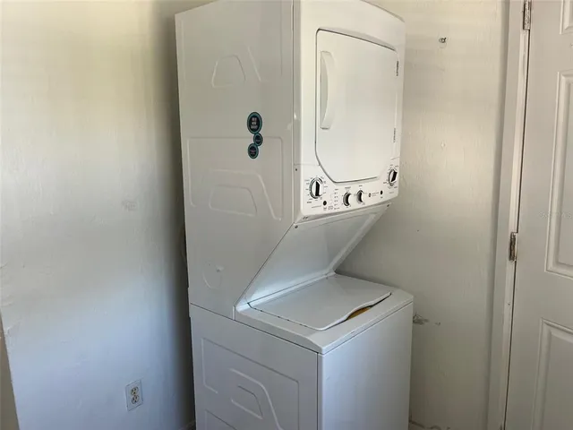 a close view of utility room