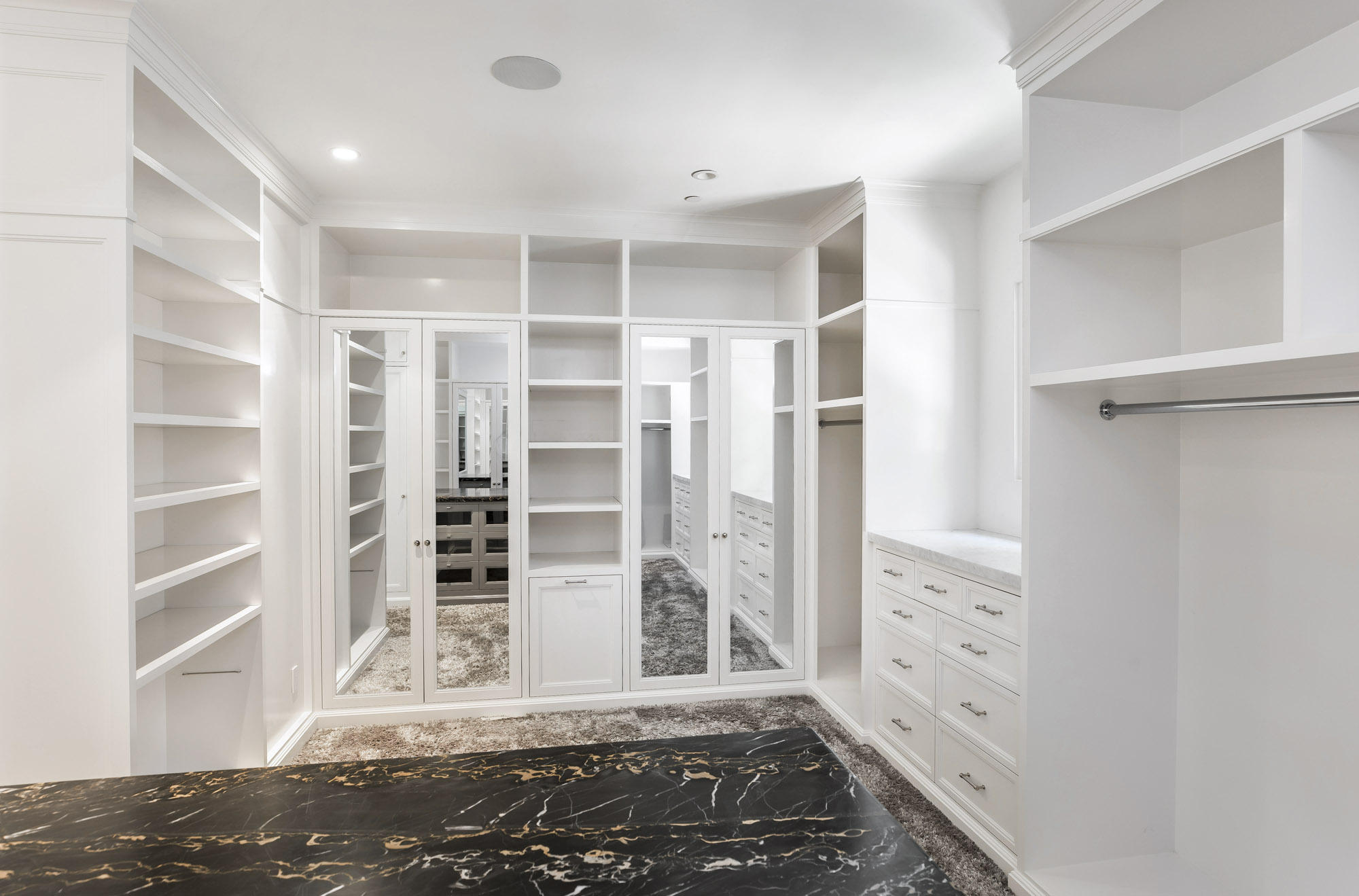 1084 Golf Road Montecito, CA 93108 - Photo 19 of 47 a view of a bedroom with wooden floor and windows