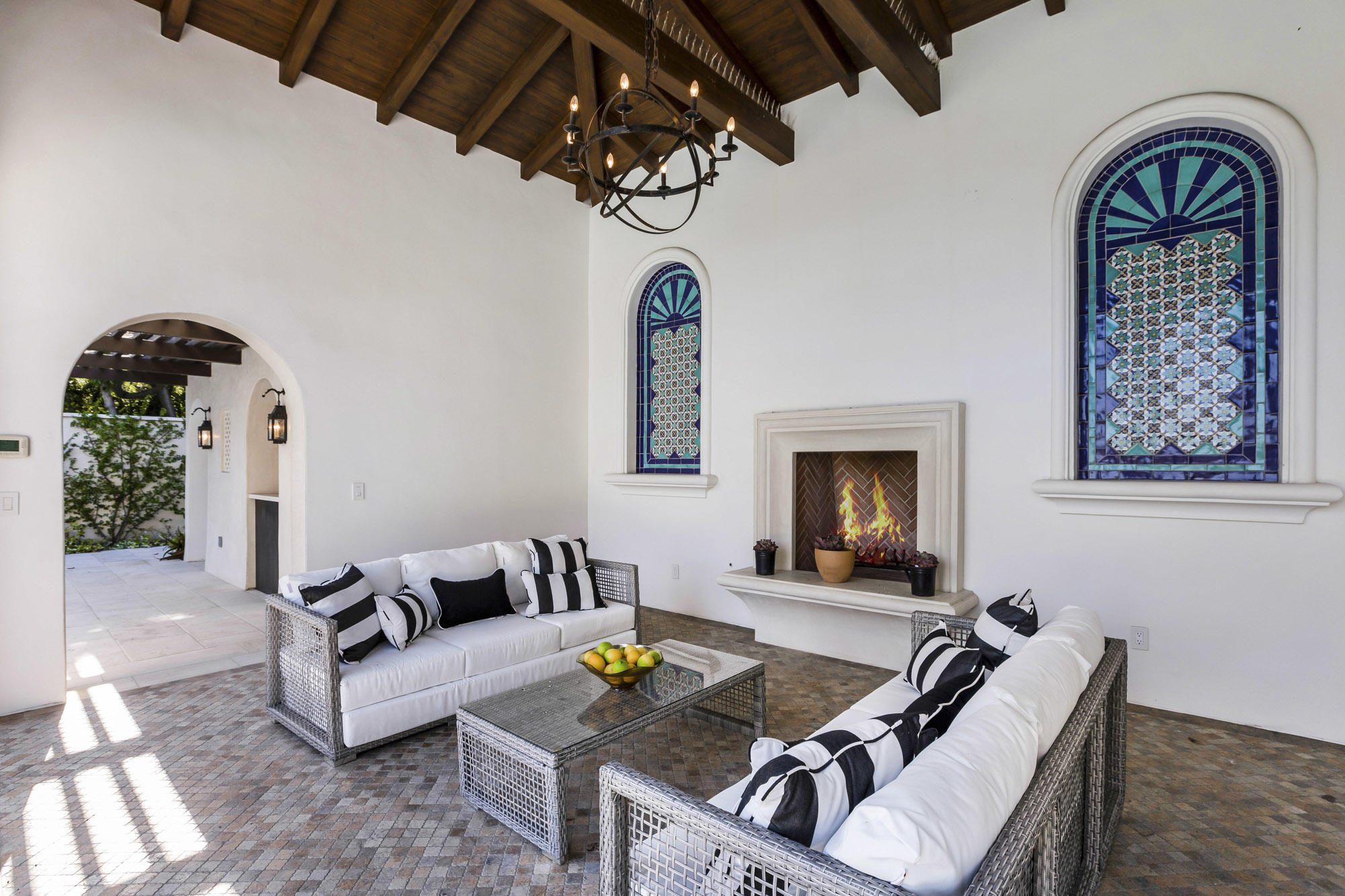 1084 Golf Road Montecito, CA 93108 - Photo 32 of 47 a living room with furniture and a window