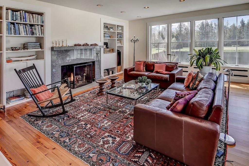 191 Bay Road Brooklin, ME 04616 - Photo 3 of 35 Large windows repeat the design of...