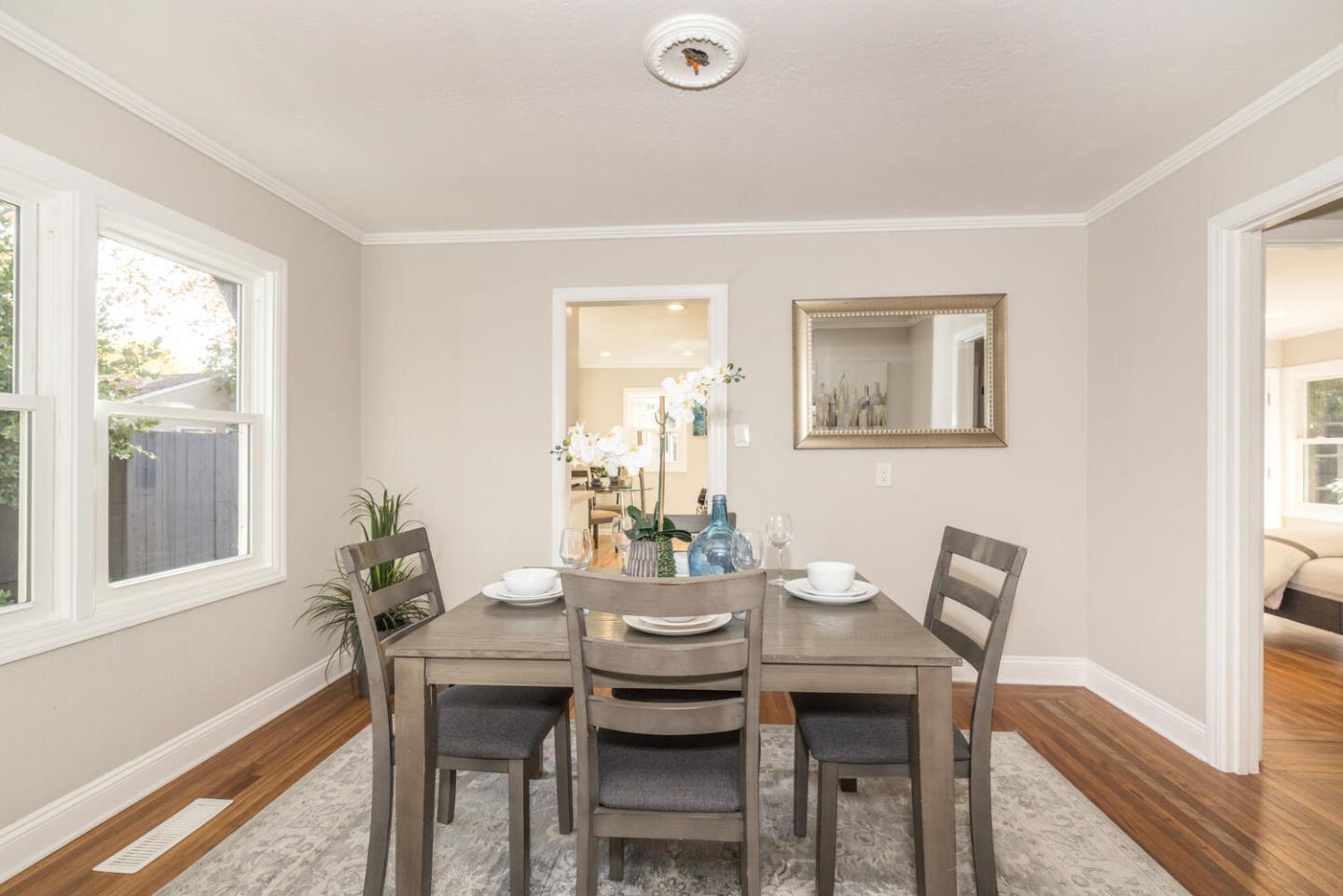 182 Rutherford Avenue Redwood City, CA 94061 - Photo 9 of 34 a dining room with furniture and window