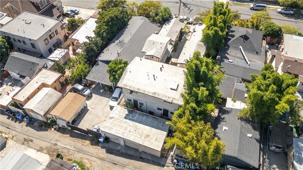1727 Bellevue Avenue Los Angeles, CA 90026 - Photo 34 of 40 an aerial view of multiple houses with yard