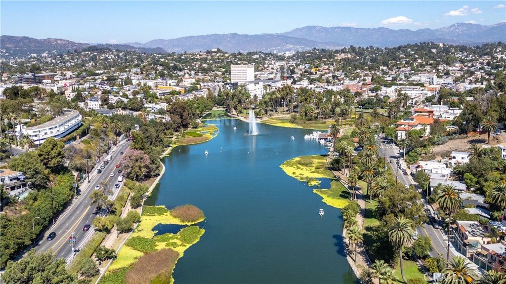 1727 Bellevue Avenue Los Angeles, CA 90026 - Photo 36 of 40 a view of a city with mountains in the background