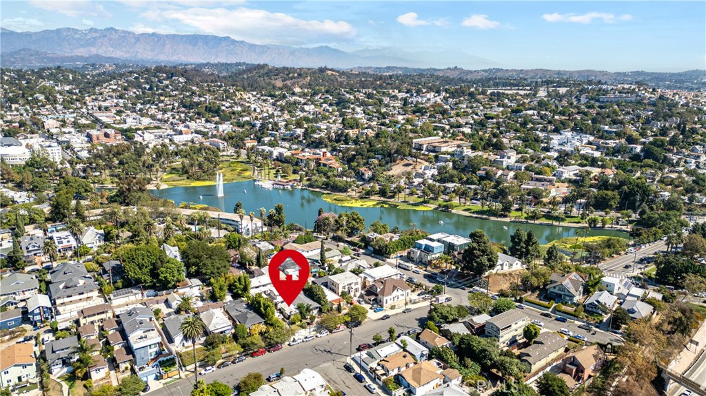 1727 Bellevue Avenue Los Angeles, CA 90026 - Photo 6 of 40 an aerial view of residential houses with outdoor space