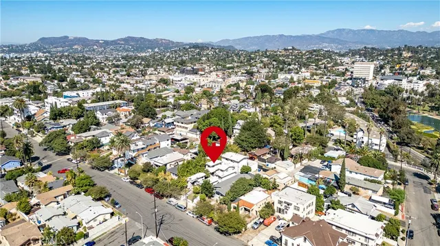 view of city and mountain