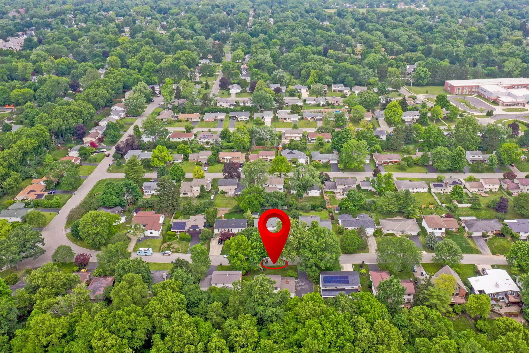 999 Birchmont Road Columbus, OH 43220 - Photo 47 of 53 Aerial View