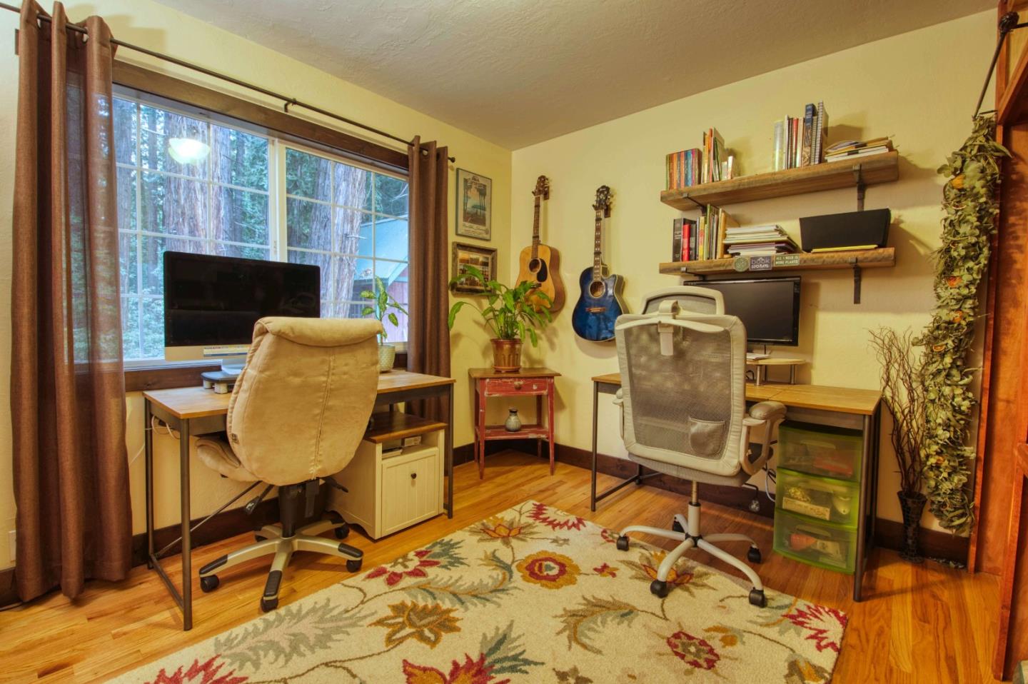 Long Ridge Road Los Gatos, CA 95033 - Photo 27 of 30 a view of a workspace with furniture and a window