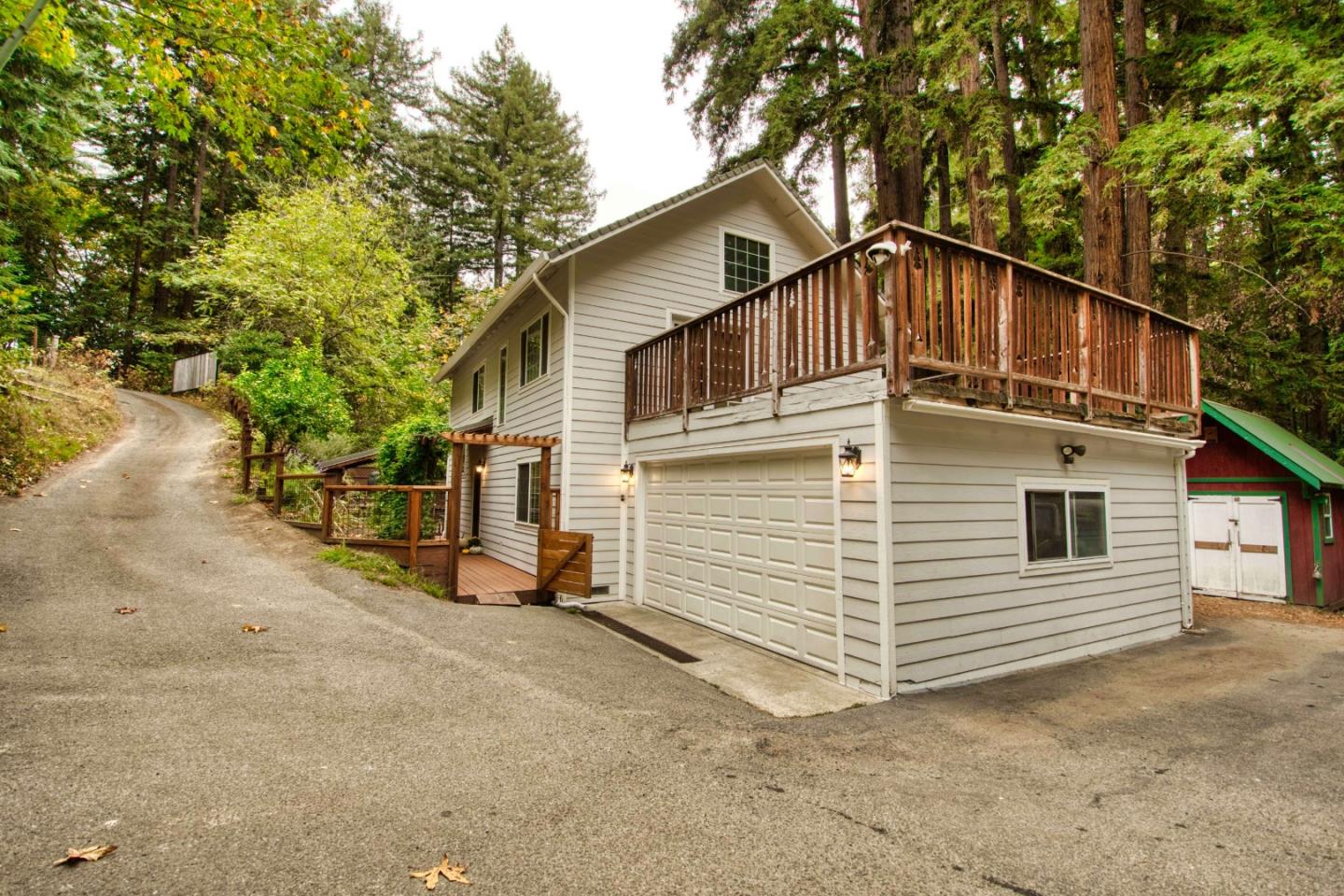 Long Ridge Road Los Gatos, CA 95033 - Photo 29 of 30 a view of a house with a yard
