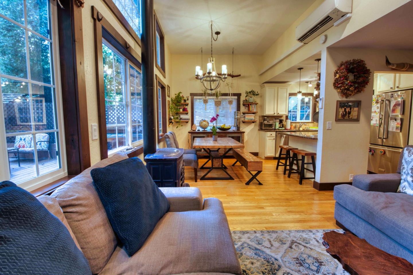 Long Ridge Road Los Gatos, CA 95033 - Photo 8 of 30 a living room with furniture and a chandelier