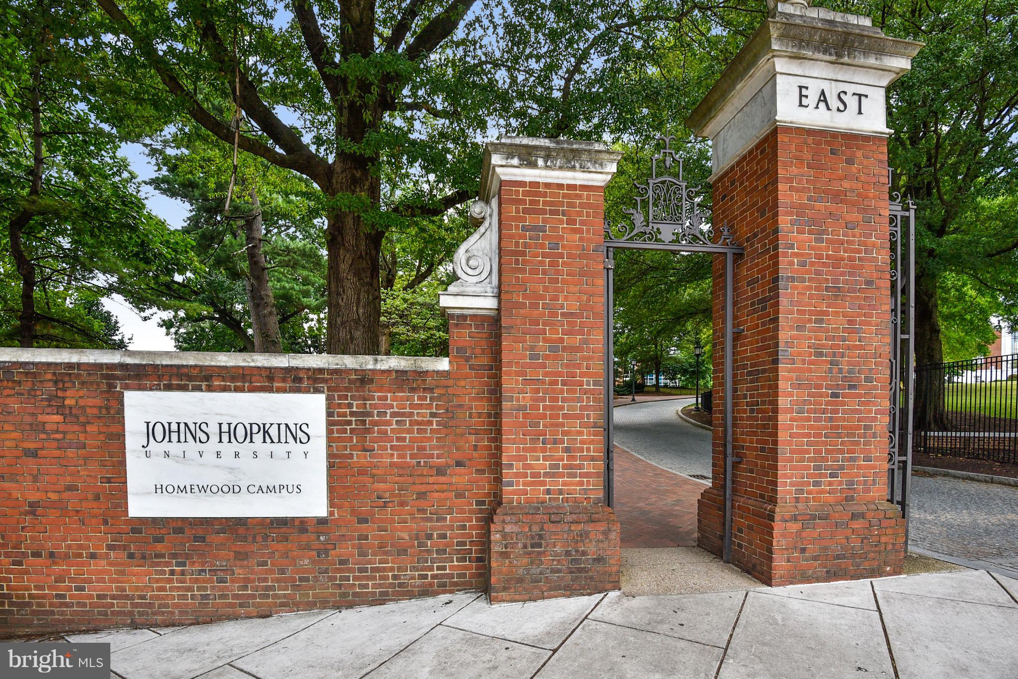 3401 Greenway, Unit 50 Baltimore, MD 21218 - Photo 6 of 13 JHU Main Entrance