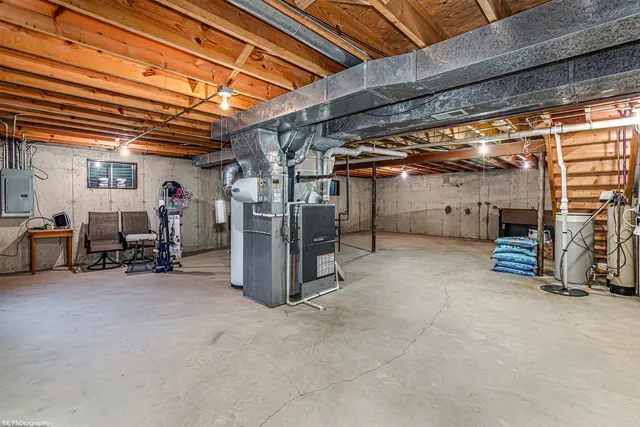 a view of storage and utility room